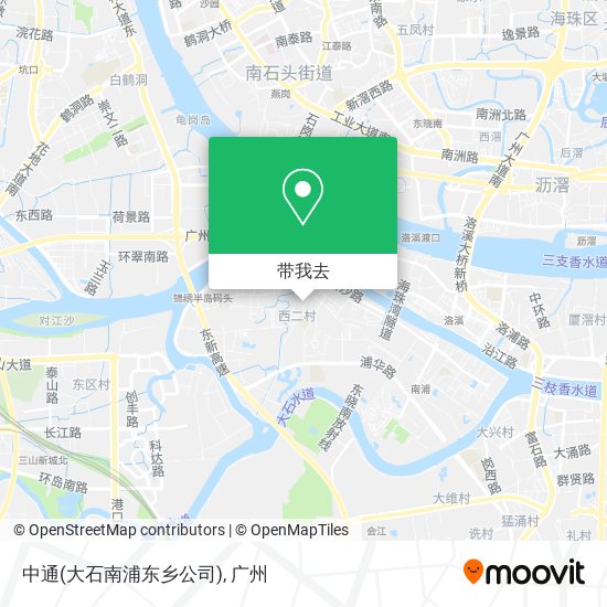 中通(大石南浦东乡公司)地图