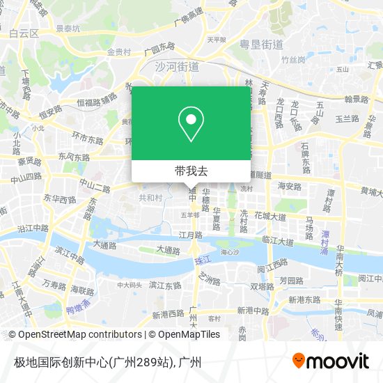 极地国际创新中心(广州289站)地图