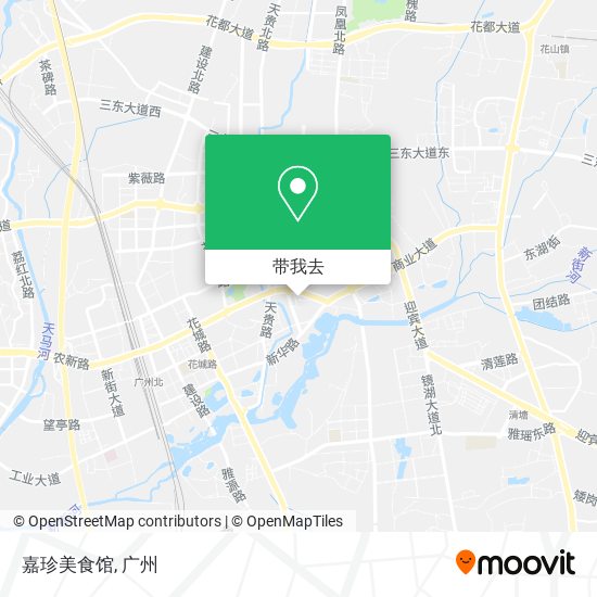 嘉珍美食馆地图