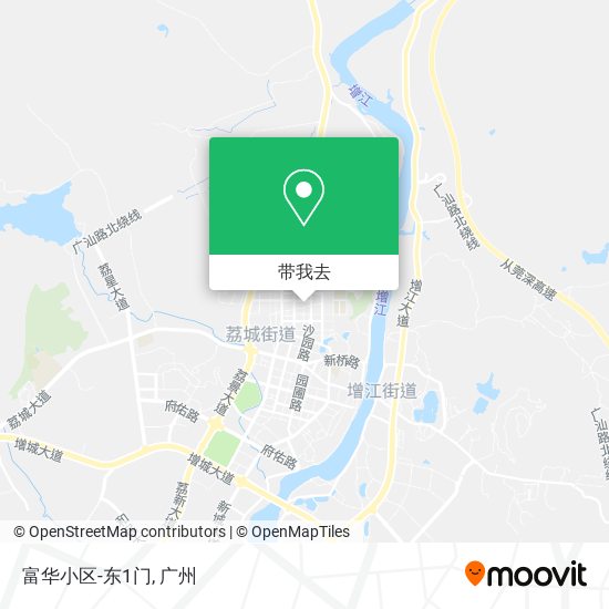 富华小区-东1门地图