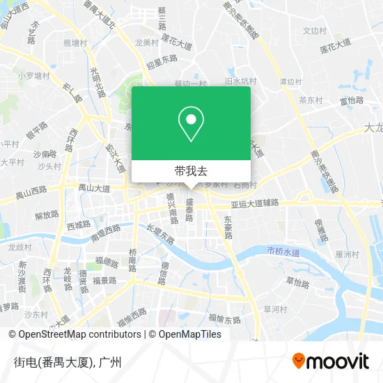 街电(番禺大厦)地图