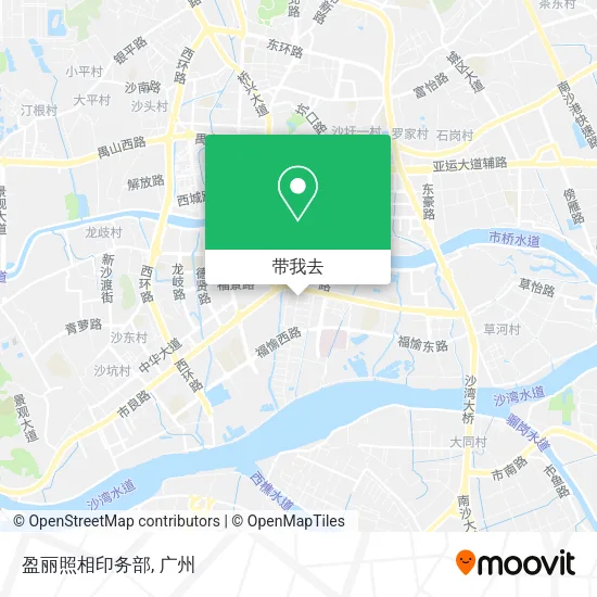 盈丽照相印务部地图