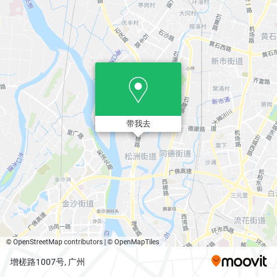增槎路1007号地图