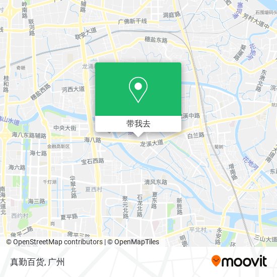 真勤百货地图
