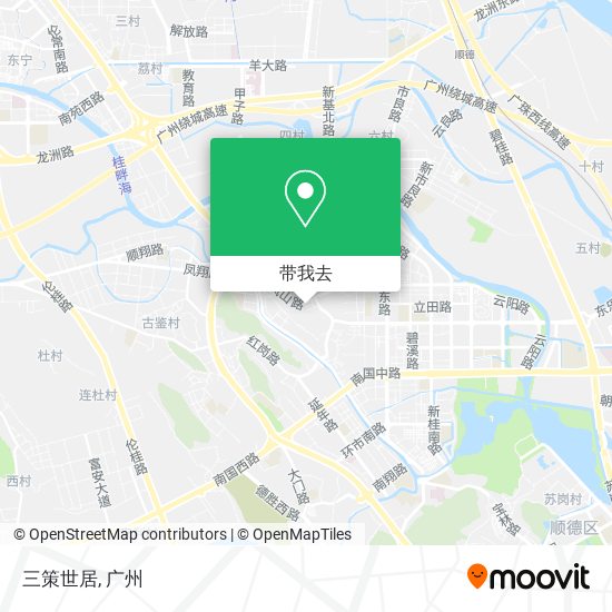 三策世居地图