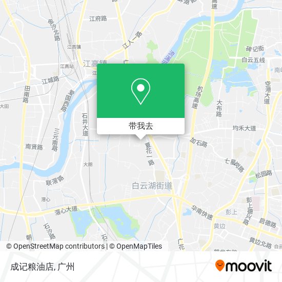 成记粮油店地图