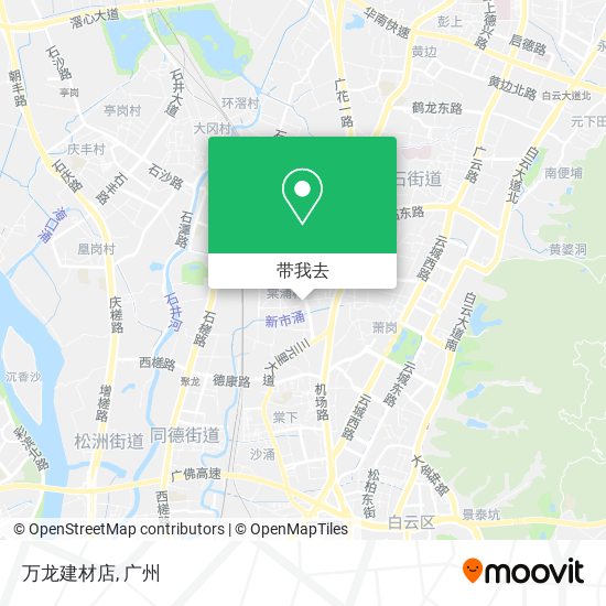 万龙建材店地图