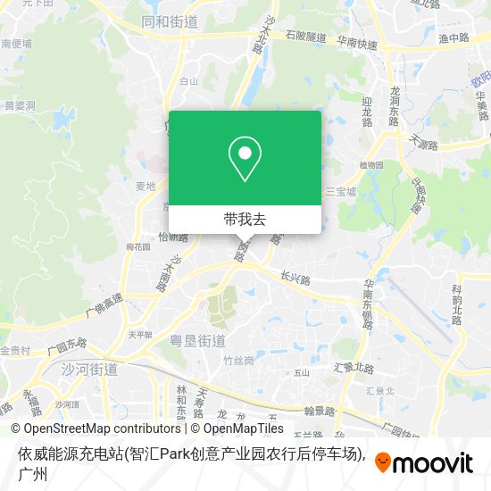 依威能源充电站(智汇Park创意产业园农行后停车场)地图