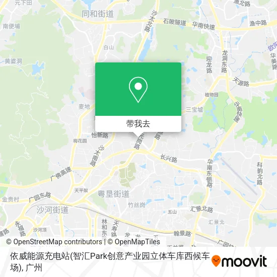 依威能源充电站(智汇Park创意产业园立体车库西候车场)地图