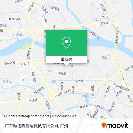 广东顺德科鲁迪机械有限公司地图