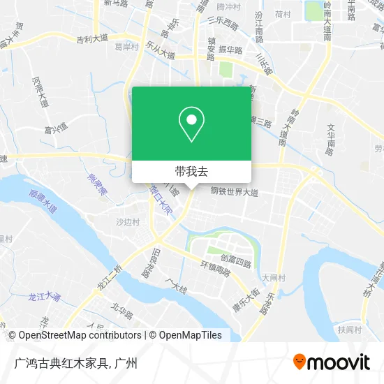 广鸿古典红木家具地图