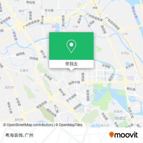 粤海装饰地图