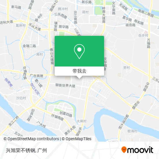 兴旭荣不锈钢地图