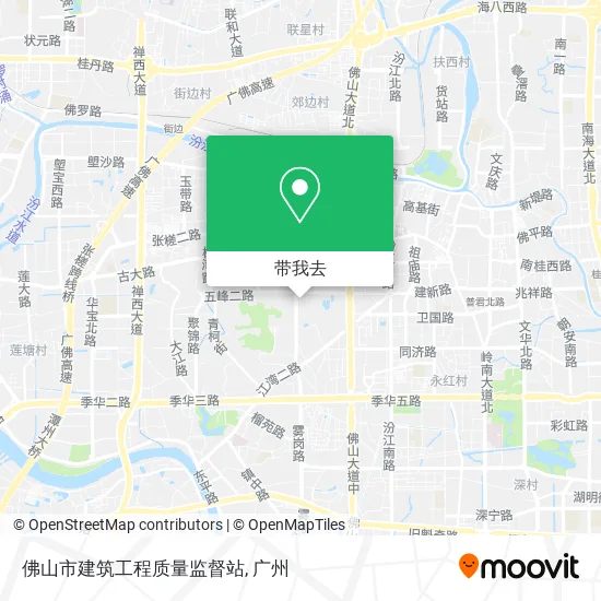 佛山市建筑工程质量监督站地图