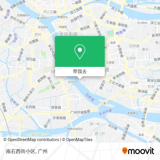 南石西街小区地图