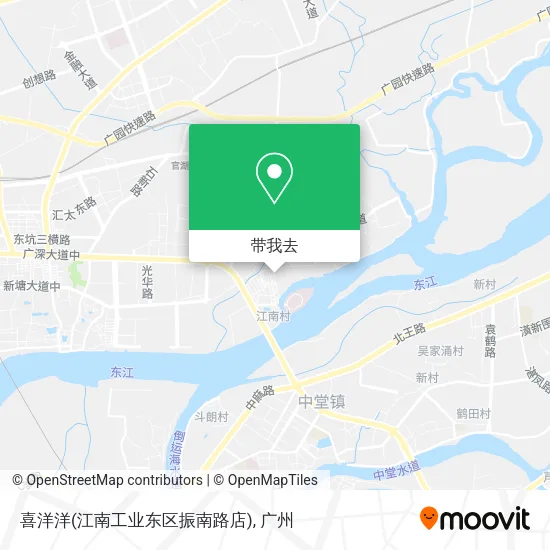 喜洋洋(江南工业东区振南路店)地图