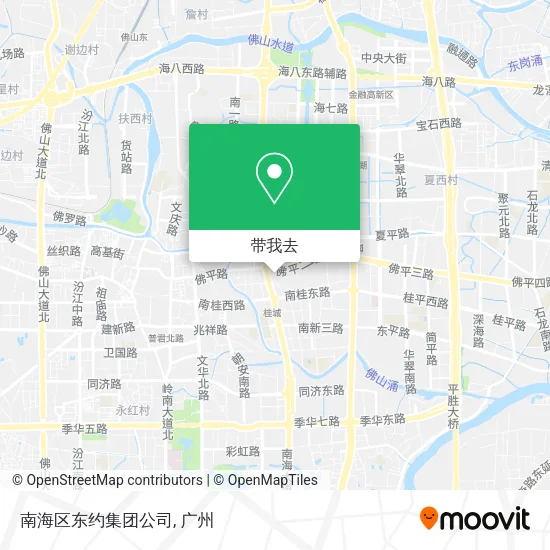 南海区东约集团公司地图