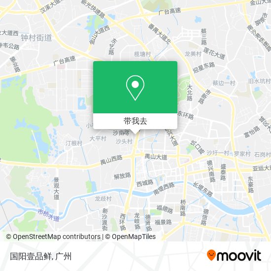 国阳壹品鲜地图