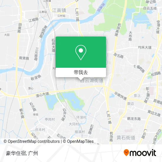 豪华住宿地图