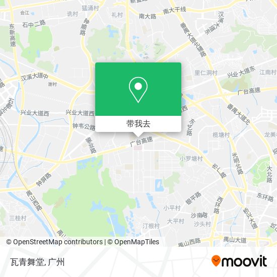 瓦青舞堂地图