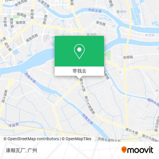 康顺瓦厂地图