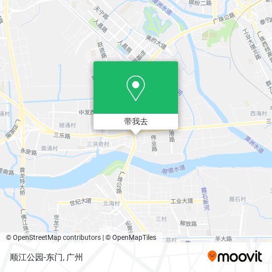 顺江公园-东门地图