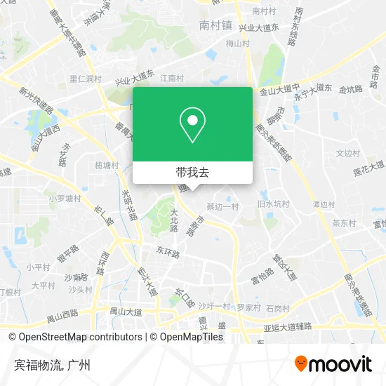 宾福物流地图
