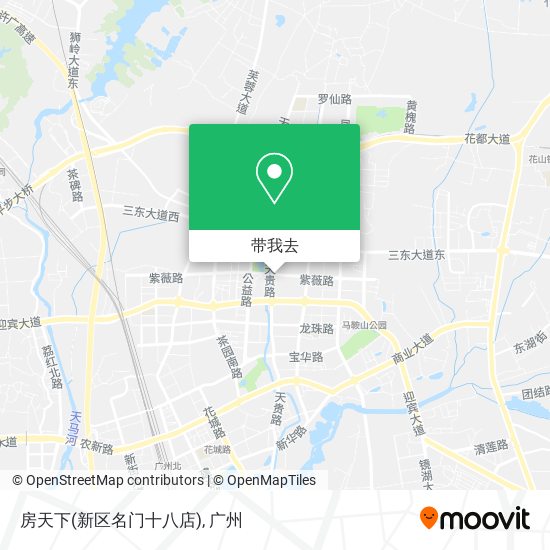 房天下(新区名门十八店)地图