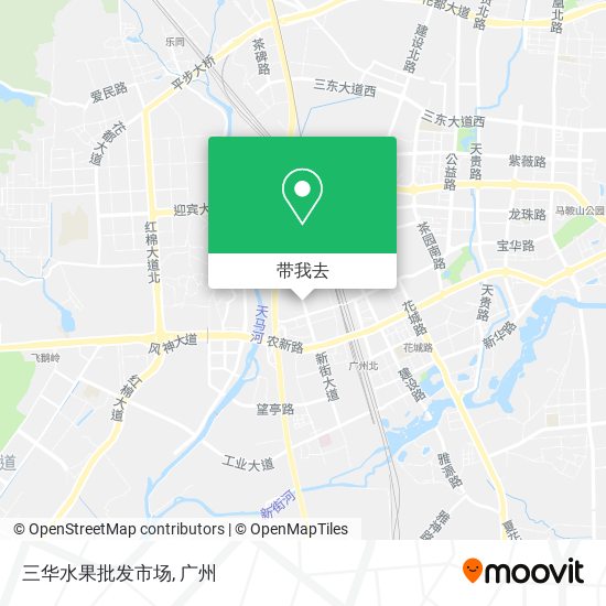 三华水果批发市场地图