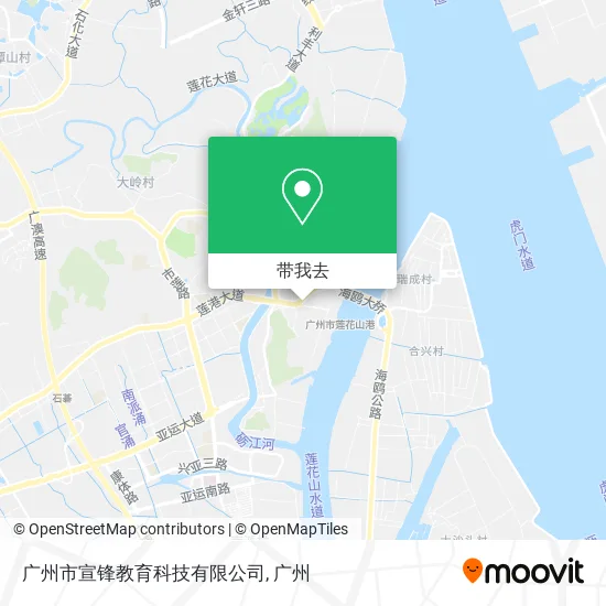 广州市宣锋教育科技有限公司地图