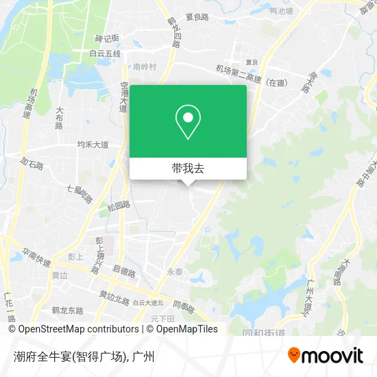 潮府全牛宴(智得广场)地图