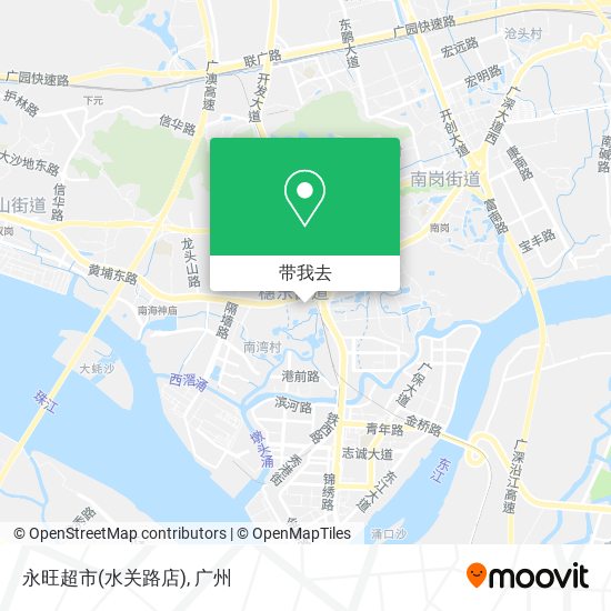 永旺超市(水关路店)地图