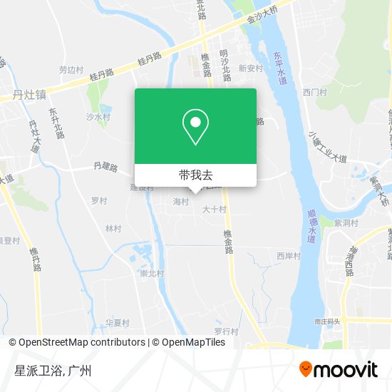 星派卫浴地图