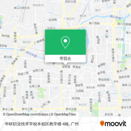 华材职业技术学校本校区教学楼-4栋地图