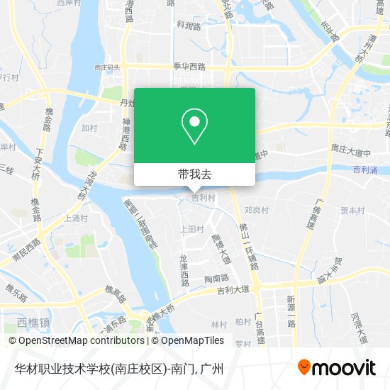 华材职业技术学校(南庄校区)-南门地图