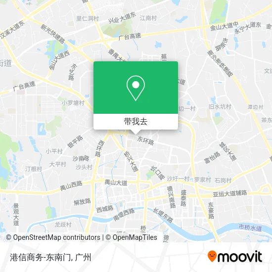 港信商务-东南门地图