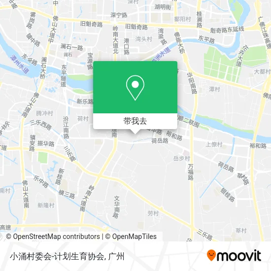 小涌村委会-计划生育协会地图