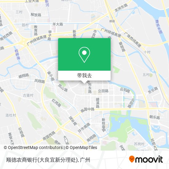 顺德农商银行(大良宜新分理处)地图