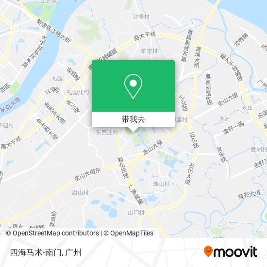 四海马术-南门地图