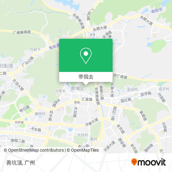 善坑顶地图
