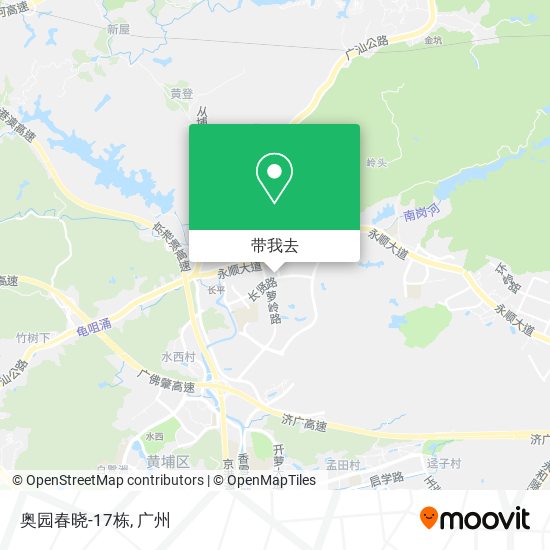 奥园春晓-17栋地图