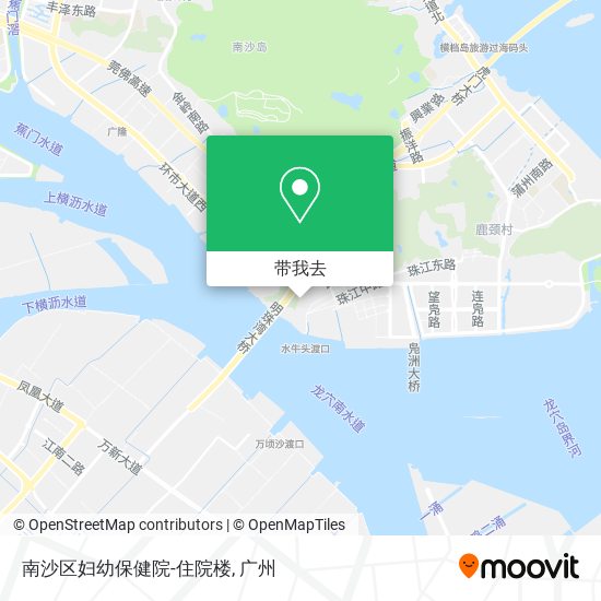 南沙区妇幼保健院-住院楼地图