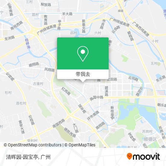 清晖园-园宝亭地图