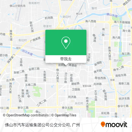佛山市汽车运输集团公司公交分公司地图