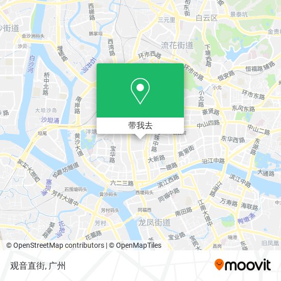 观音直街地图