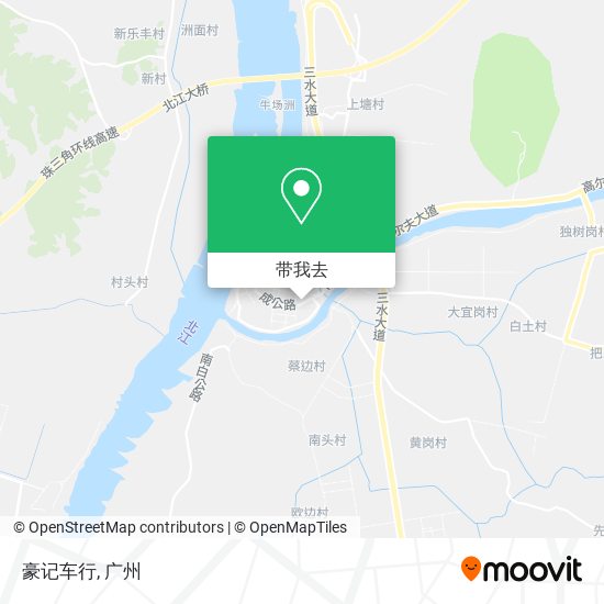 豪记车行地图
