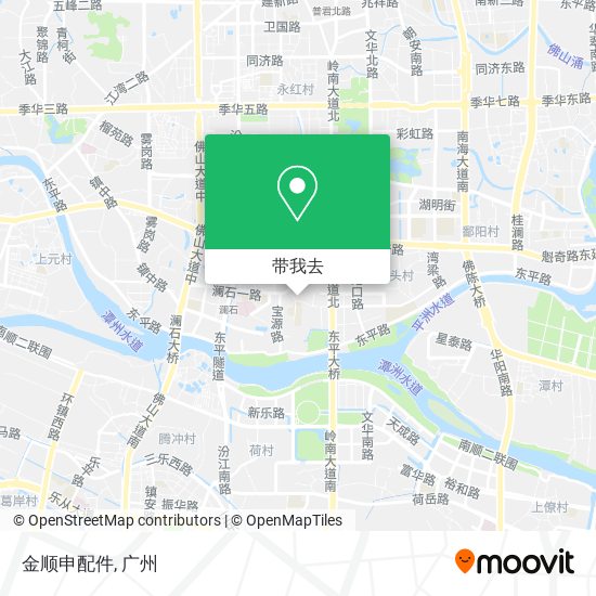 金顺申配件地图