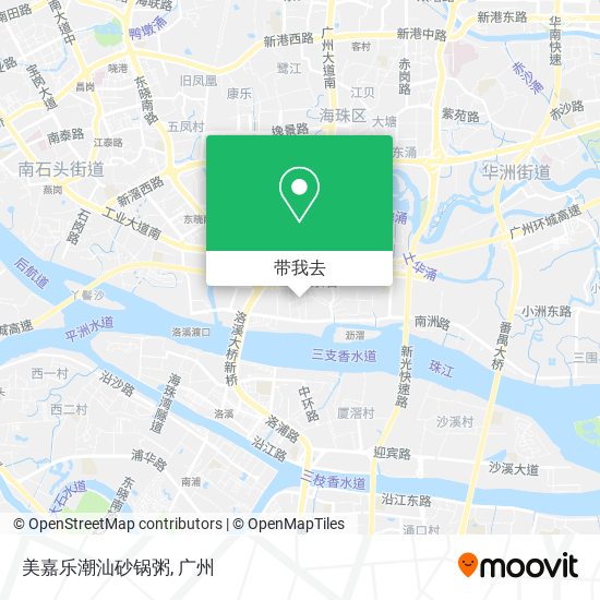 美嘉乐潮汕砂锅粥地图