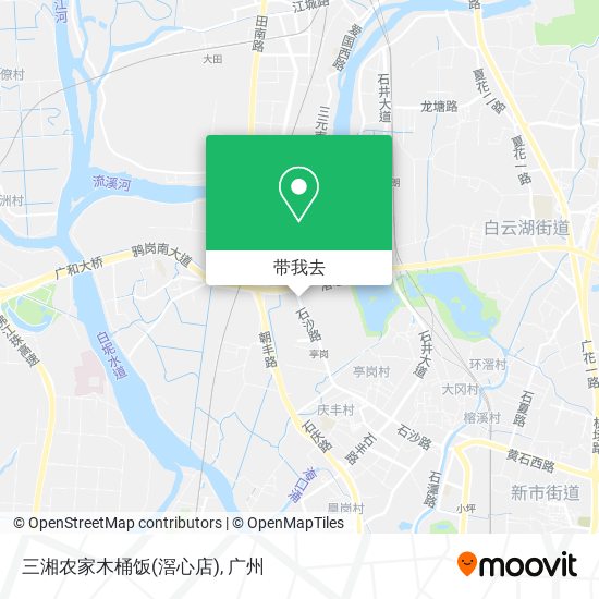 三湘农家木桶饭(滘心店)地图