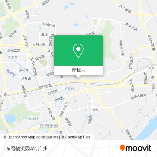 东缙物流园A2地图